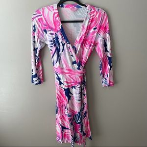 Lilly Pulitzer Emilia Wrap Dress Size XS